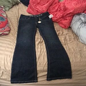 10r refuge blue flare jeans